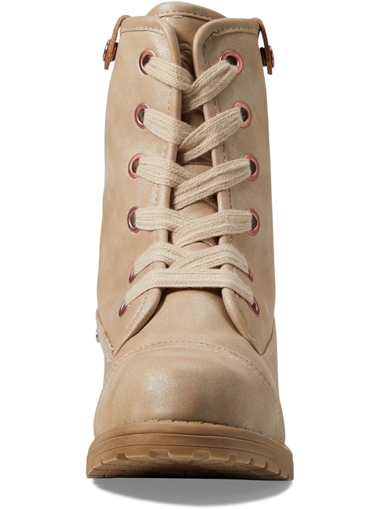 Gold Roxy Kids Roxy Kids Girls Bruna II Lace-up Style Boot (Little Kid/Big Kid)